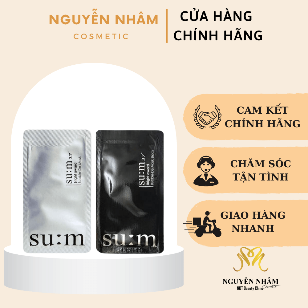 Mặt nạ thải độc Sum Hàn Quốc – Mask sủi bọt hút chì