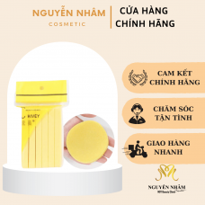 Bông nở rửa mặt Chivey hàng loại 1 gói 12 miếng