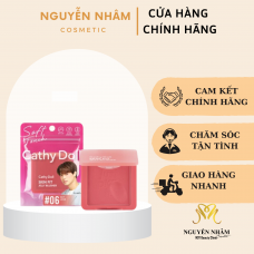 Phấn Má hồng Cathy Doll Skin Fit Jelly Blusher 6g Dạng Kem Dễ Sử Dụng