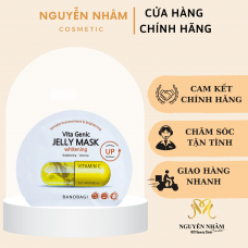 Mặt Nạ sáng da và đều màu BanoBagi Vita Genic Whitening Jelly Vitamin C Mask 30ml - Vàng