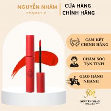 Son kem lì 3CE Velvet Lip Tint ChildLike Đỏ Cam