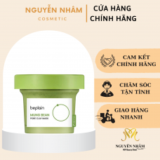 Mặt Nạ Đất Sét Đậu Xanh Beplain Mung Bean Pore Clay Mask (120ml)