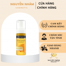 Neutrogena Calme Curcuma Mousse Nettoyante - Sữa Rửa Mặt Tạo Bọt Từ Tinh Nghệ 150ml