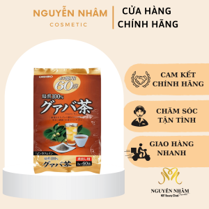 Trà Ổi Giảm Cân Orihiro Hỗ Trợ Giảm Cân An Toàn & Hiệu Quả |- Gói 60 Túi Lọc