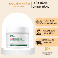 Kem Dưỡng Ẩm Làm Dịu Da, Phục Hồi Và Giảm Đỏ Da Dr.G R.E.D Blemish Clear Soothing Cream 70ml