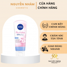 Sữa Rửa Mặt Giúp Hỗ Trợ Sáng Da Nivea Ngọc Trai Pearl White Micro Bubbles Deep Clean Foam 100Gr