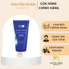 Kem Rửa Mặt Sạch Sâu Dưỡng Trắng Da Hada Labo Perfect White Arbutin Cleanser (80g)