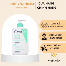 Sữa Rửa Mặt Cho Da Dầu CeraVe Foaming Cleanser( Nhập Khẩu)