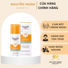 Kem Chống Nắng Cho Da Nhờn Mụn Eucerin Sun Oil Control Dry Touch SPF50+ 50ml