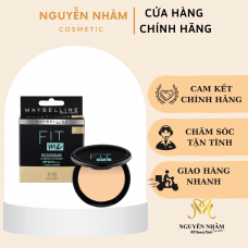 Phấn Phủ Kiềm Dầu 12H Maybelline Fit Me Matte Poreless Compact Powder 118