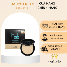 Phấn Phủ Kiềm Dầu 12H Maybelline Fit Me Matte Poreless Compact Powder 109