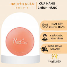 Phấn Nước Dưỡng Ẩm ,Che Phủ Tốt Black Rouge Peach Cover Velvet Cushion SPF50+/PA++++ 14g