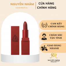 Son 3CE Stylenanda Lip Color 215 Ruby Tuesday - Màu Đỏ Ruby