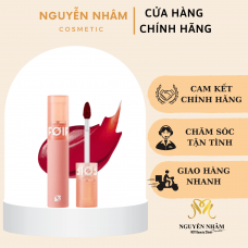 Son Kem Lì Thuần Chay, Mịn Mượt Foif By Merzy Daily Velvet Tint #VT5 - Dolce Auburn (Màu Hồng Đỏ Dâu) - 3g