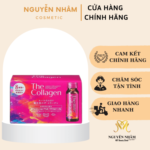 The Collagen Shiseido Dạng Nước Nhật Bản (hộp 10 chai)