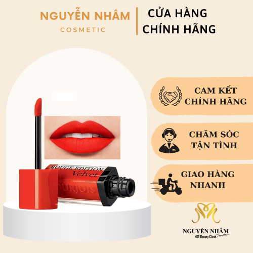 Son Bourjois Rouge Edition Velvet Poppy Days 20 – Đỏ cam