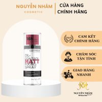 Xịt khóa nền Catrice Oil-Control Matt Fixing Spray kiềm dầu và cố định lớp makeup 50ml