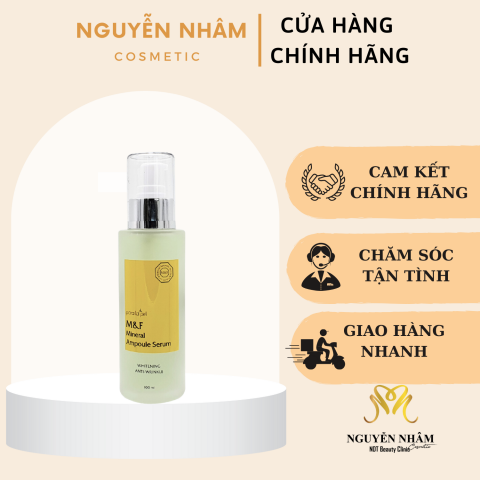 Tinh Chất Serum Phục Hồi, Mờ Nám Và Ngăn Ngừa Lão Hoá Cho Da PARALAPIEL M&F Mineral Ampoule Serum 100ML A12