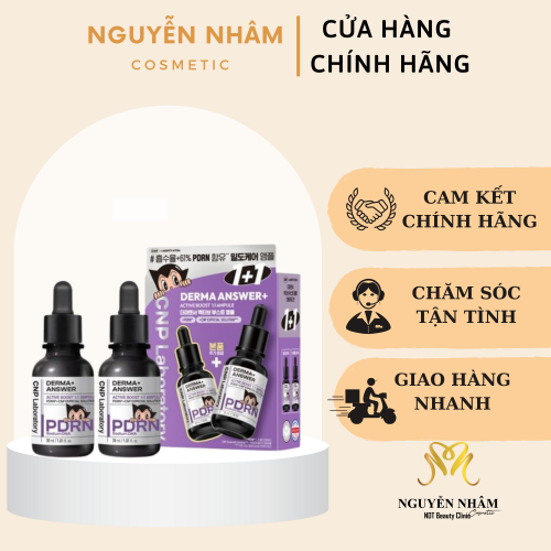 Tinh Chất Tái Sinh Trẻ Hoá Làn Da Derma+ Answer Active Boost PDRN Serum 30ml