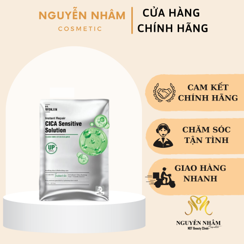 Mặt Nạ Phục Hồi Cấp Tốc Wonjin Effect Instant Repair Cica Sensitive Solution Mask 30ml