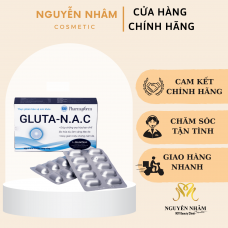 Viên uống trắng da Pharmaform GLUTANAC sáng da, ngừa lão hoá GLUTA-N.A.C Hộp 30 viên