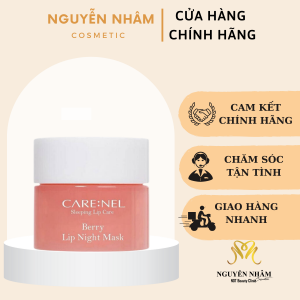 Mặt Nạ Ngủ Môi Care:Nel Berry Lip Night Mask Dưỡng Ẩm, Hồng Môi Hương Dâu 5g