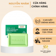 XÀ PHÒNG GIẢM MỤN CƠ THỂ 7 NGÀY DERLADIE BODY CLEANSING BAR FOR BLEMISH SKIN 50GRAM