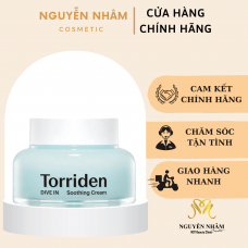 Kem Dưỡng Ẩm Làm Dịu Da Torriden DIVE-IN Low Molecule Hyaluronic Acid Soothing Cream 100ml