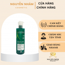 Sữa rửa mặt cho da dầu mụn A-Derma Biology AC Gel Moussant Purifiant