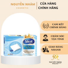 Bông Tẩy Trang Silcot Cơ Bản Hộp 82 Miếng Silcot Velvety Touch Cotton