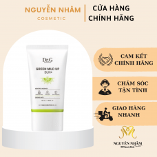 Kem chống nắng Dr.G Green Mild Up Sun+ SPF50+ PA++++ - Da Dầu mụn, nhạy cảm không nâng tông