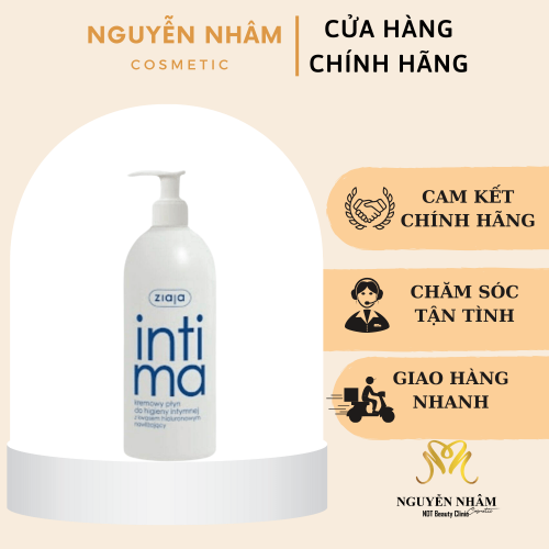 Dung dịch vệ sinh Ziaja Intima Xanh Dương 500ml