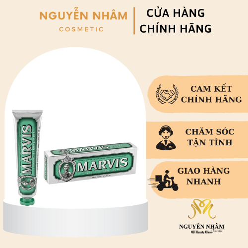 Kem Đánh Răng Marvis Classic Strong Mint 85ml