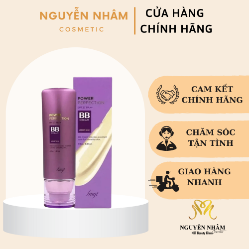 Kem Nền THE FACE SHOP Che Phủ Khuyết Điểm Power Perfection Bb Cream Spf37 Pa++ 40g