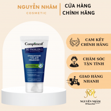 Sữa rửa mặt Compliment No Problem Cleansing Gel with BHA and Zinc Cho Da Dầu Mụn 200ml ( Nhập Khẩu)