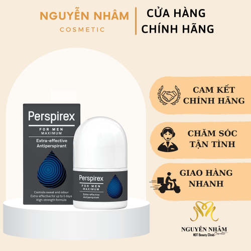 Lăn Khử Mùi Perspirex For Men Maximum Cho Nam Giới Loại Mạnh 20ml