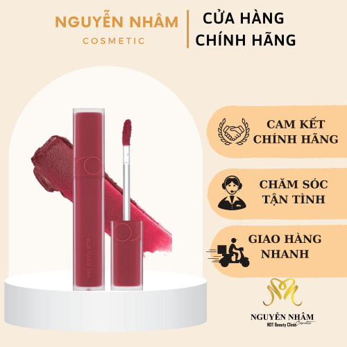 Son kem lì Romand Blur Fudge Tint 08 CurrantJam 5g - Đỏ Lạnh
