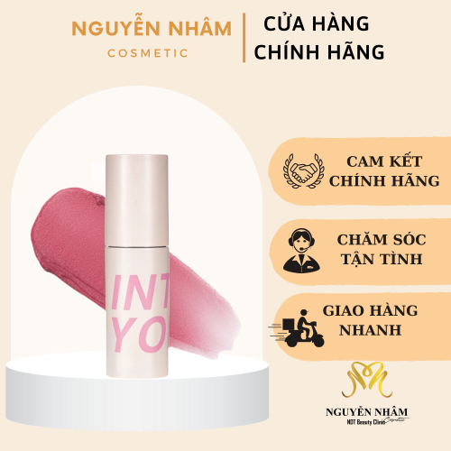 Son & Má Hồng Dạng Bùn Lì Into You Airy Lip & Cheek Mud 2g #C2 Pop Pink