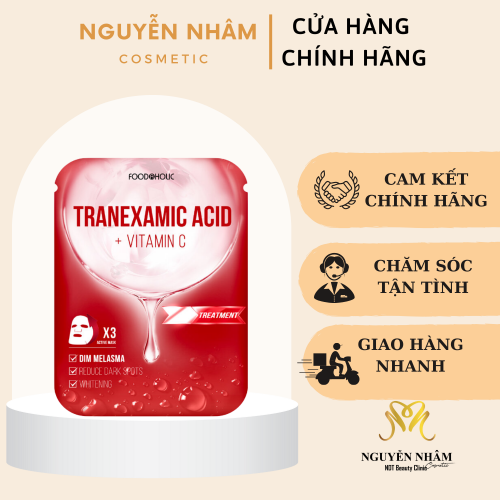 Mặt Nạ Foodaholic T.X.A Mờ Thâm Đỏ, Sạm Nám 23ml T.X.A Mask