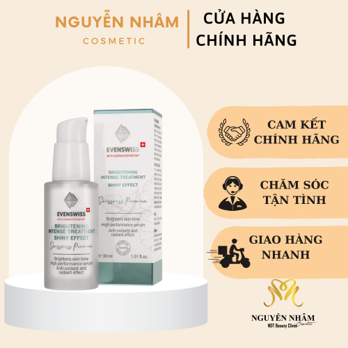 TINH CHẤT LÀM SÁNG ĐỀU MÀU DA BRIGHTENING INTENSE TREATMENT EVENSWISS 30ML